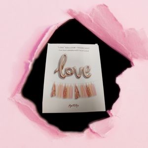 NEW IN BOX Love Rose Gold Foil Balloon with Tassel Garland
